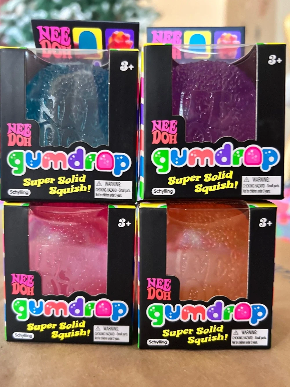 Authentic, ULTRA RARE, Mint- Collectors Edition Needoh Gumdrop FULL SET